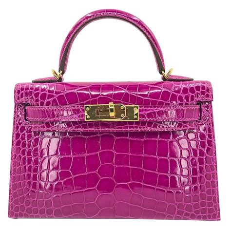 sac hermes mini kelly croco|kelly mini Hermes bag sale.